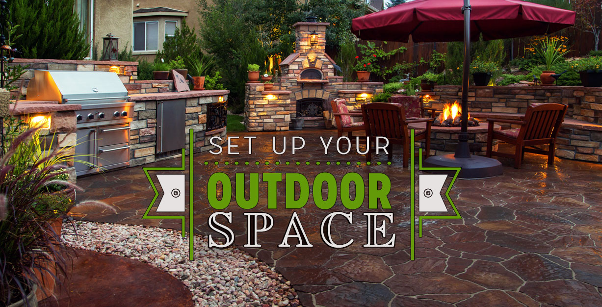 Decide where you want to host your outdoor events. 