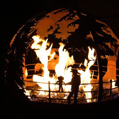 Round Up Gas Fire Pit Photo 2